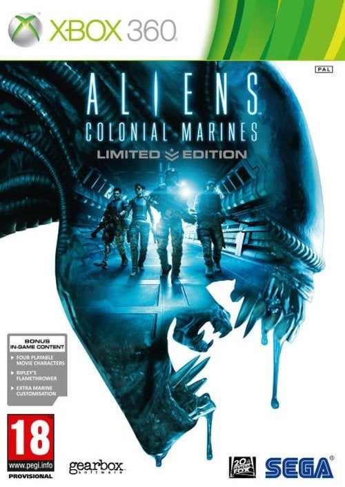 Sega Aliens Colonial Marines Limited Edition PS3 Playstation 3 Game