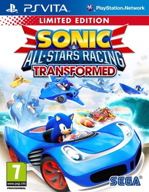 Sega Sonic and Sega All Stars Racing Transformed Limited Edition PS Vita Game