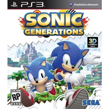 Sega Sonic Generations PS3 Playstation 3 Game