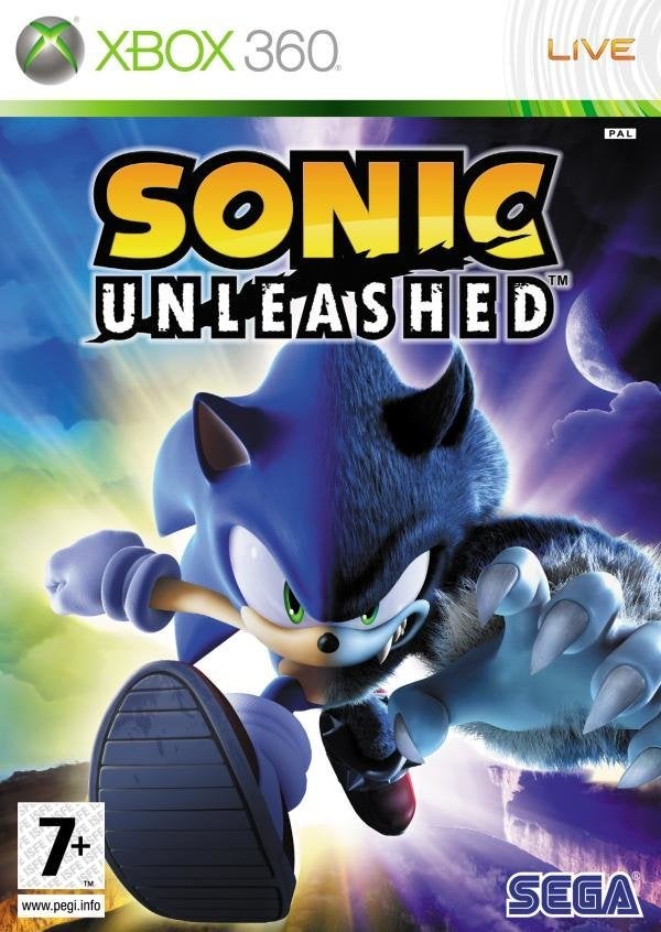 Sega Sonic Unleashed Xbox 360 Game