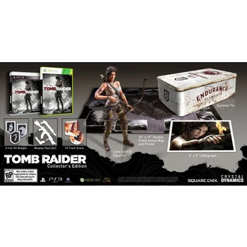 Square Enix Tomb Raider Collectors Edition Xbox 360 Game