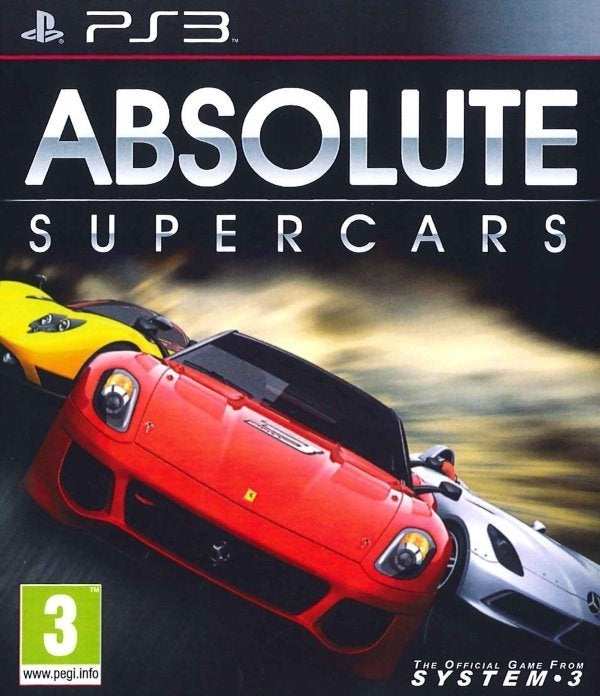 System 3 Absolute Supercars PS3 Playstation 3 Game