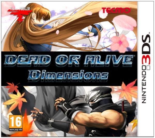 Tecmo Dead or Alive Dimensions Nintendo 3DS Game