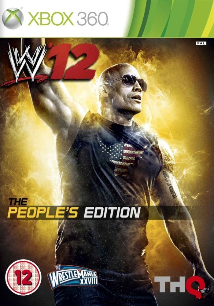 THQ WWE 12 The Peoples Edition Xbox 360 Game