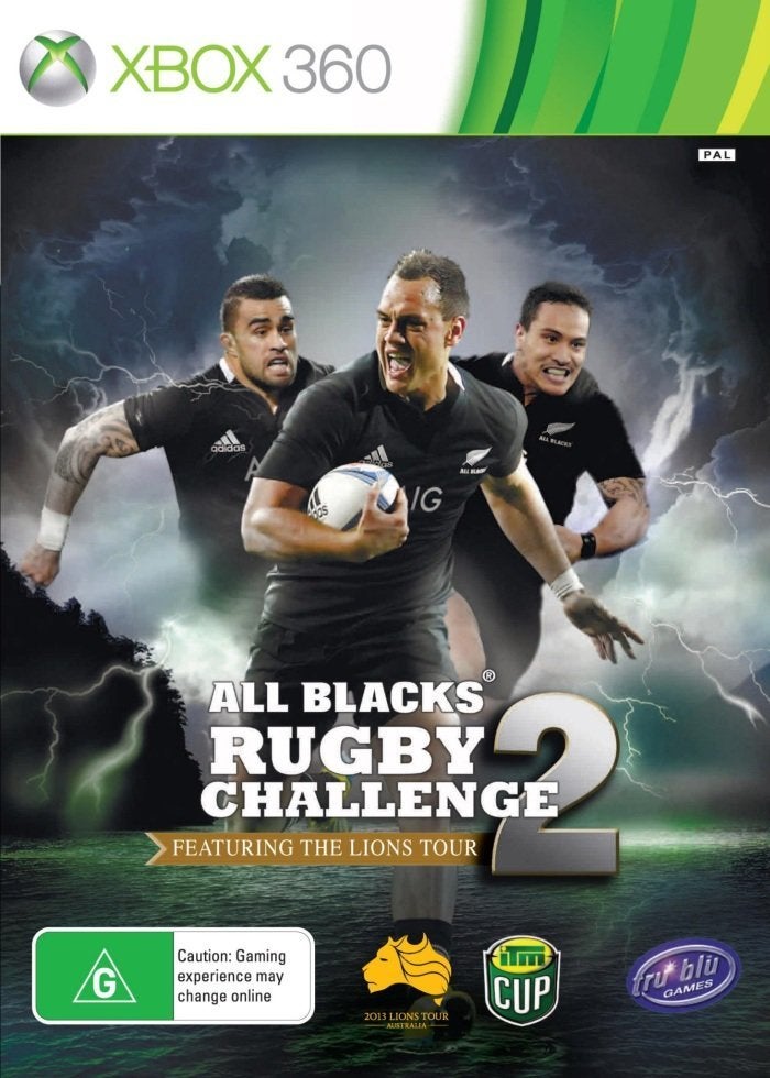 Tru Blu Entertainment All Blacks Rugby Challenge 2 Xbox 360 Game