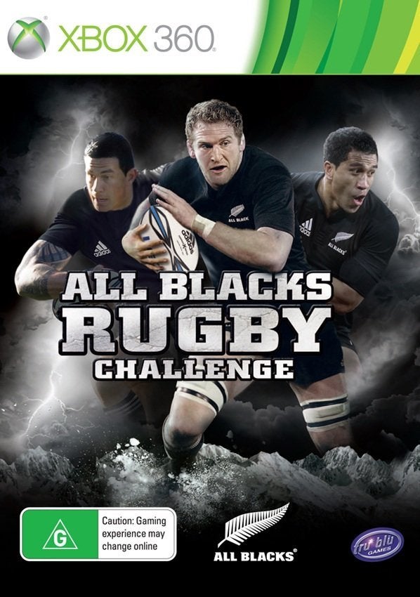 Tru Blu Entertainment All Blacks Rugby Challenge Xbox 360 Game