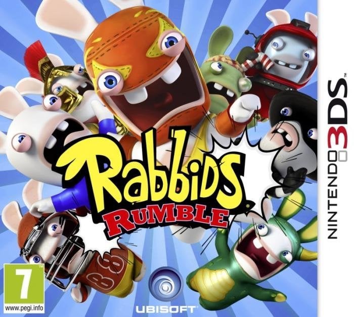 Ubisoft Rabbids Rumble Nintendo 3DS Game