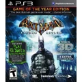 Warner Bros Batman Arkham Asylum Game of the Year PS3 Playstation 3 Game
