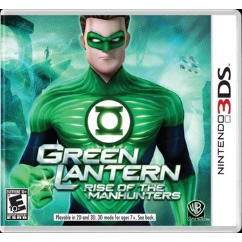 Warner Bros Green Lantern Rise of the Manhunters Nintendo 3DS Game