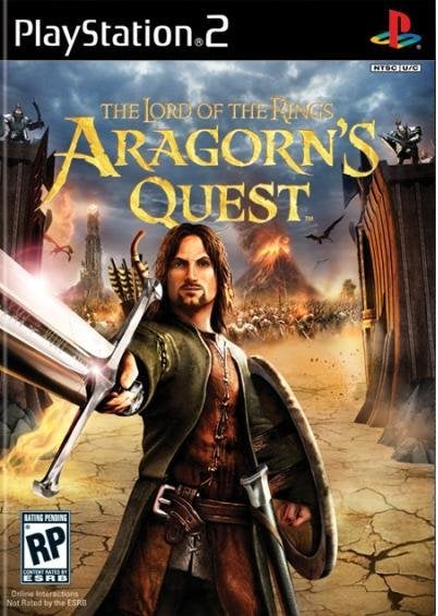 Best Warner Bros Lord of The Rings Aragorns Quest PS2 Playstation 2 ...