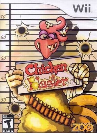 Zoo Chicken Blaster Nintendo Wii Game