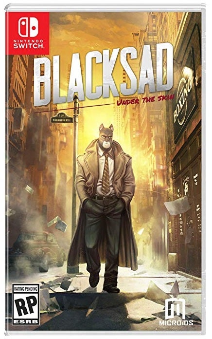 Microids Blacksad Under The Skin Nintendo Switch Game