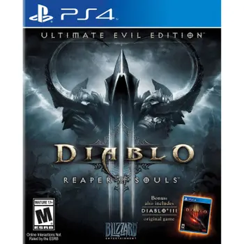 Blizzard Diablo III Ultimate Evil Edition PS4 Playstation 4 Game