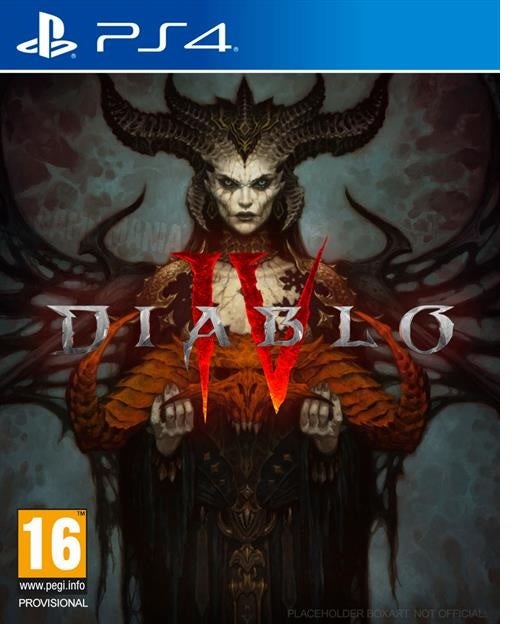Blizzard Diablo IV PS4 Playstation 4 Game