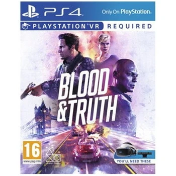 Sony Blood And Truth PS4 Playstation 4 Game