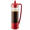 BODUM Coffee Maker Brazil French Press, 1.0 Litre, White, 10938-913, 8 Cups