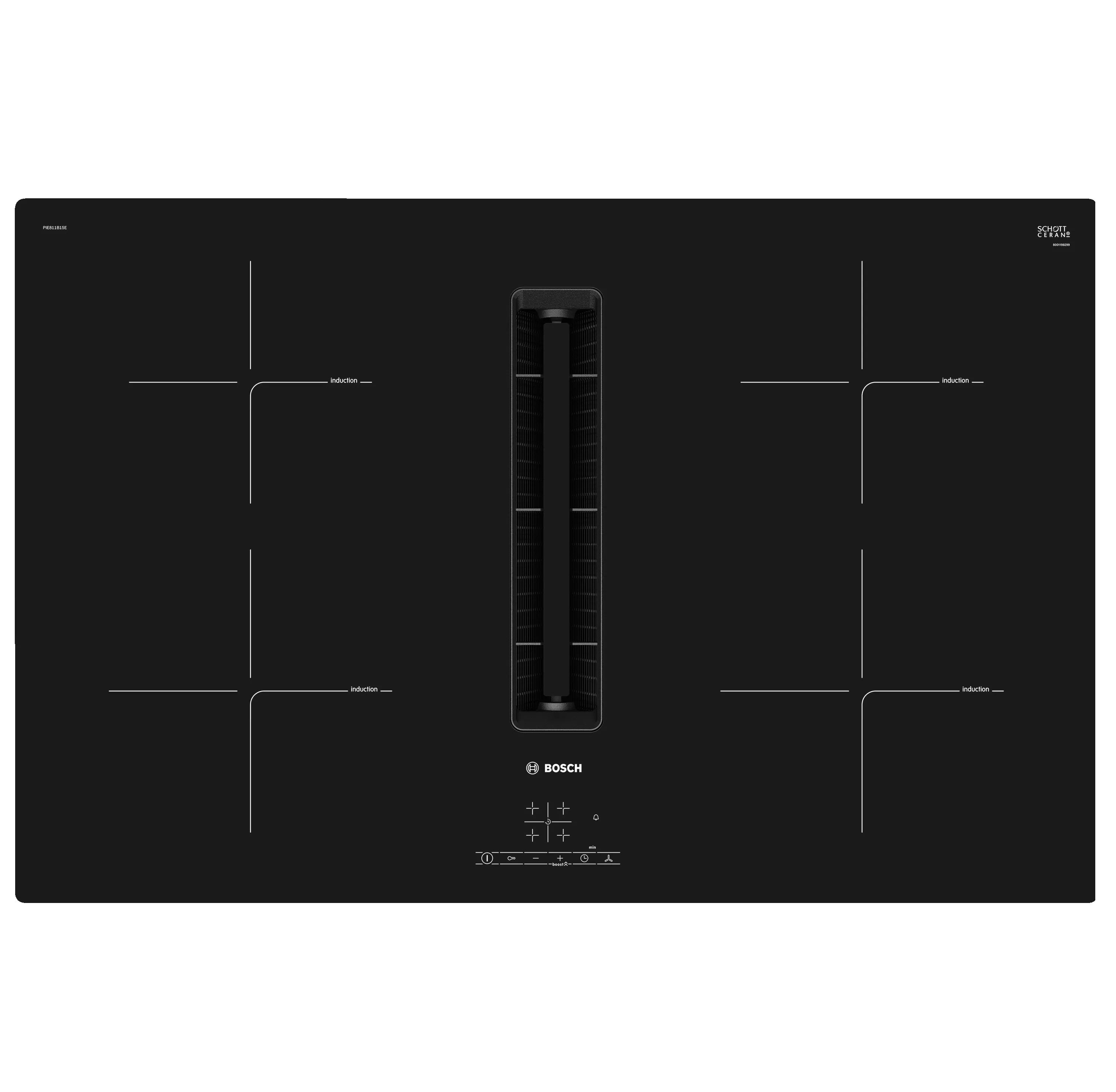 Bosch PIE811B15E Kitchen Cooktop