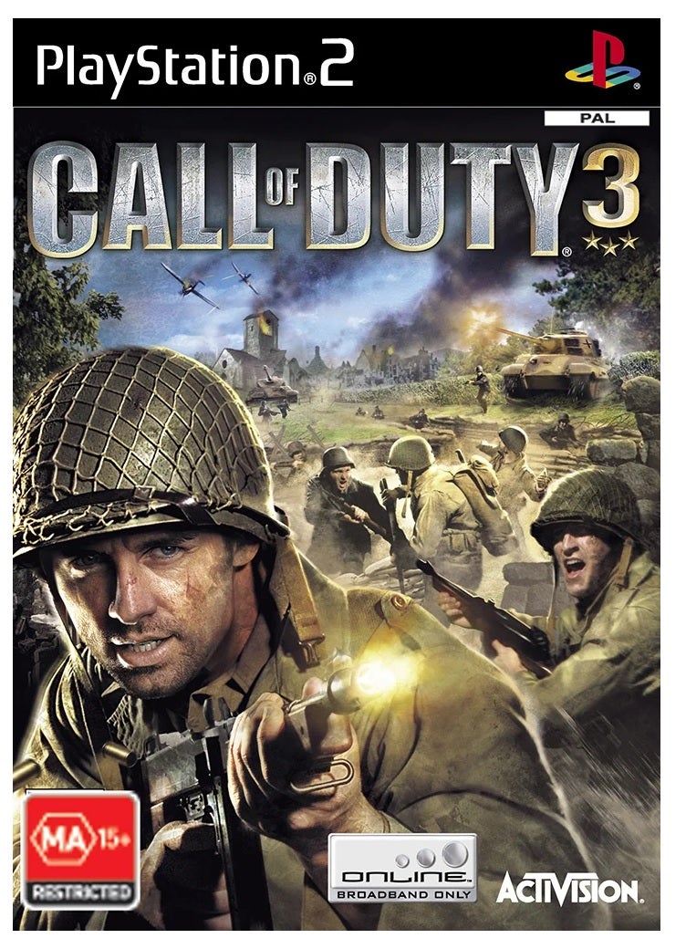 Activision Call Of Duty 3 Refurbished PS2 Playstation 2 Game