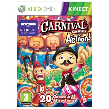 2k Play Carnival Games In Action Refurbished Xbox 360 Game