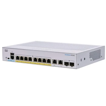 Cisco CBS250-8PP-E-2G Networking Switch