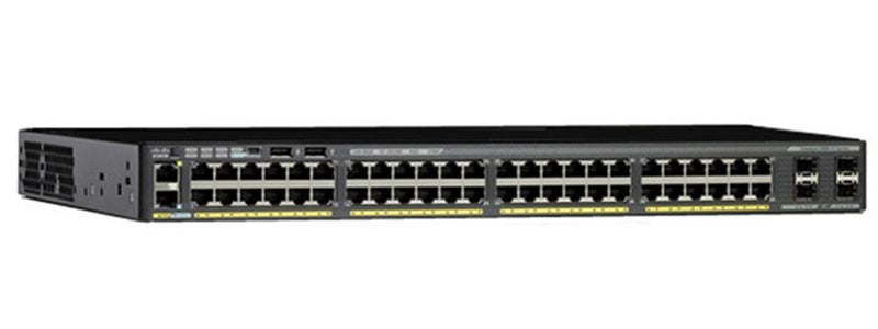 Cisco Catalyst WS-C2960X-48FPD-L Networking Switch