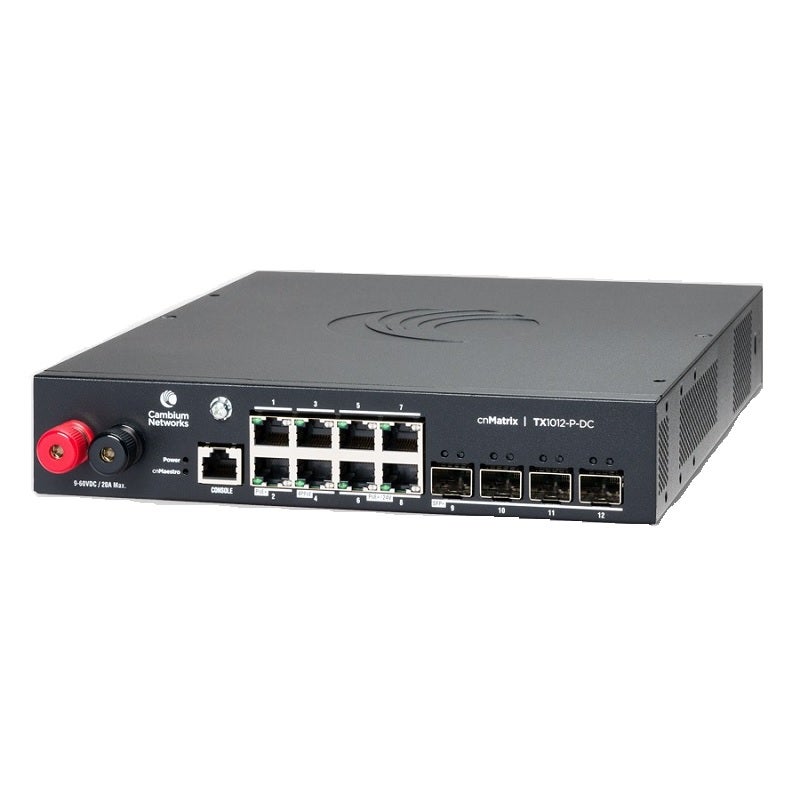 Cambium Cnmatrix TX1012-P-DC Networking Switch