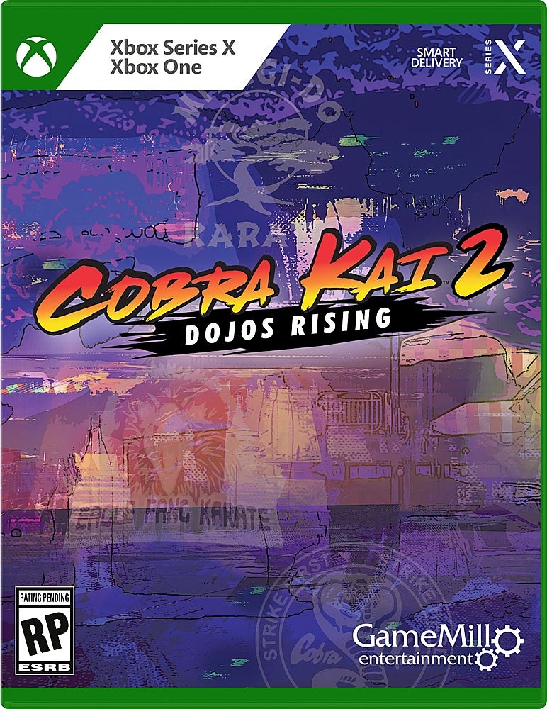 GameMill Entertainment Cobra Kai 2 Dojos Rising Xbox Series X Game