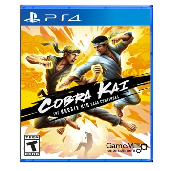 Game Mill Entertainment Cobra Kai The Karate Kid Saga Continues PS4 Playstation 4 Game