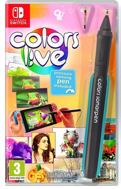 Nighthawk Interactive Colors Live Nintendo Switch Game
