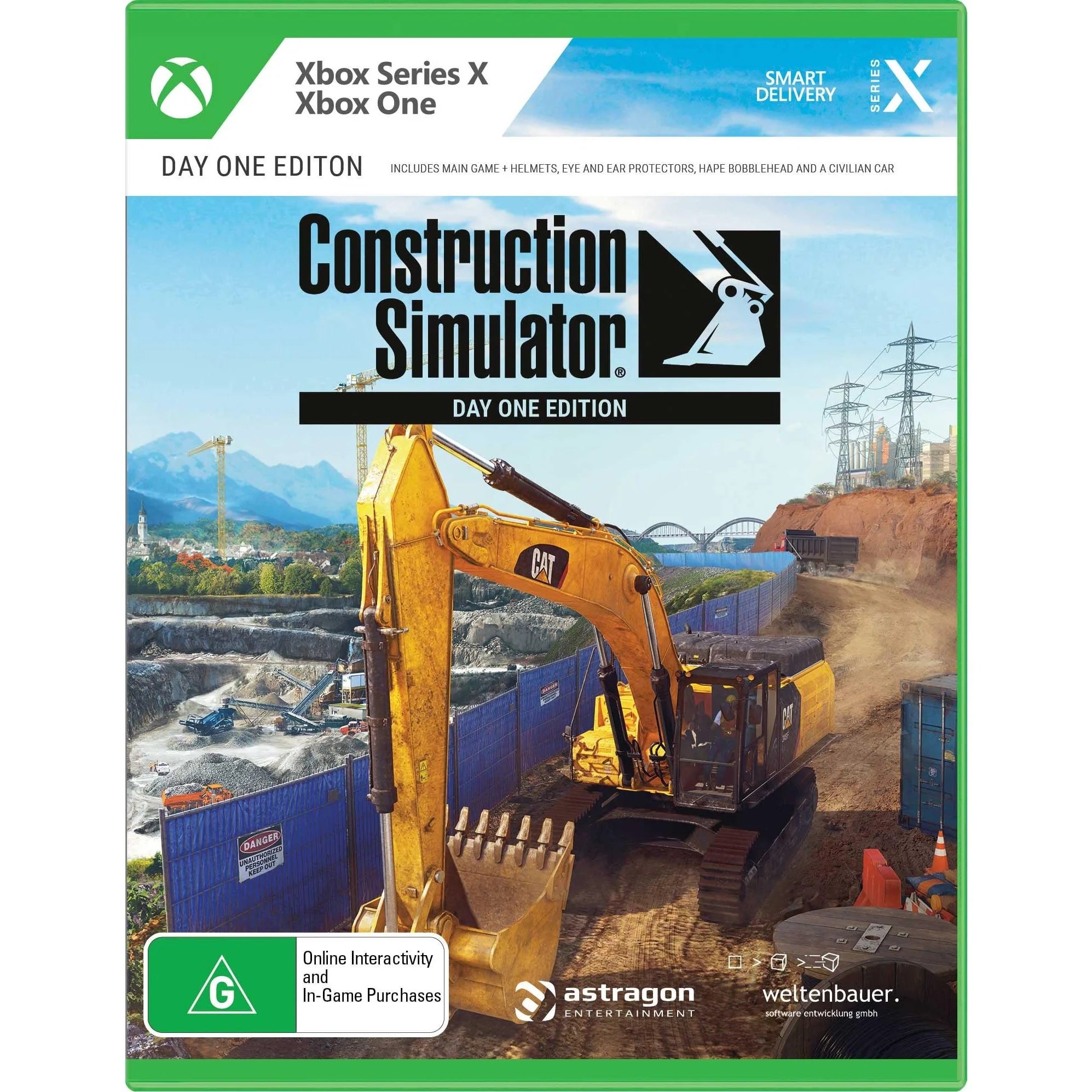 Astragon Construction Simulator Day One Edition Xbox Series X Game