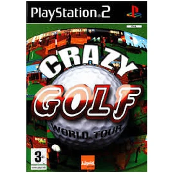 Liquid Games Crazy Golf World Tour PS2 Playstation 2 Game