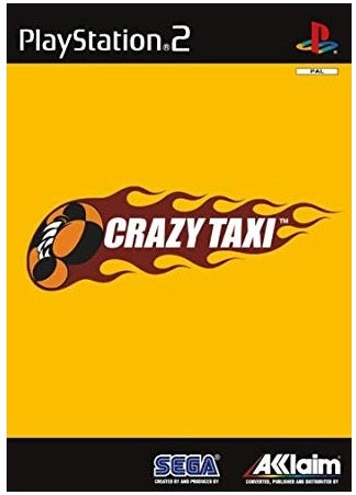 Sega Crazy Taxi PS2 Playstation 2 Game