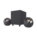 Creative Pebble Plus 2.1 USB-Powered Desktop Speakers with Down-Firing Subwoofer and Far-Field Drivers, Up to 8W RMS Total Power for PCs and Laptops (Black)