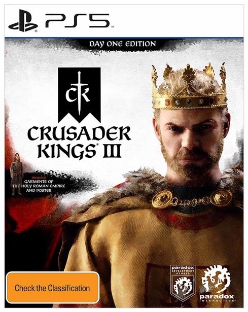 Paradox Crusader Kings III Day One Edition PS5 PlayStation 5 Game