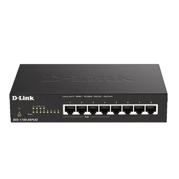 D-Link DGS-1100-08PLV2 Networking Switch