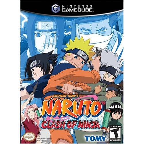D3 Naruto Clash Of Ninja GameCube Game