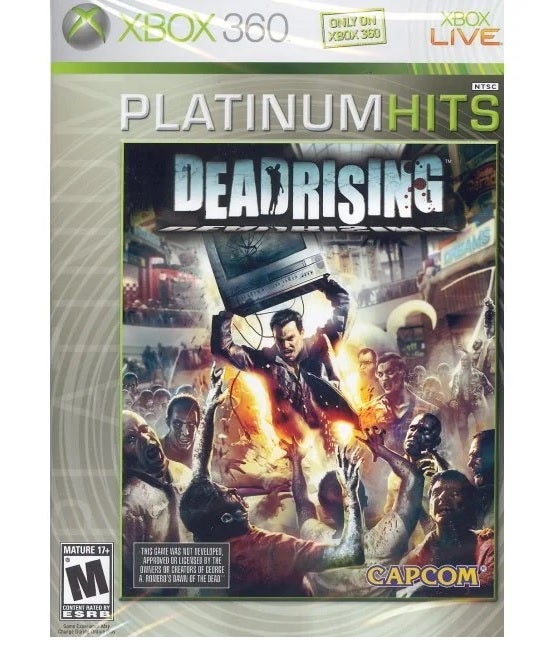 Capcom Dead Rising Platinum Hits Xbox 360 Game