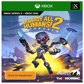 THQ Destroy All Humans 2 Reprobed Xbox Series X Game