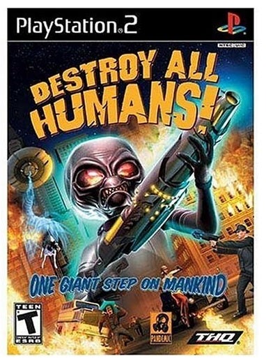 THQ Destroy All Humans Refurbished PS2 Playstation 2 Game