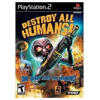 THQ Destroy All Humans Refurbished PS2 Playstation 2 Game