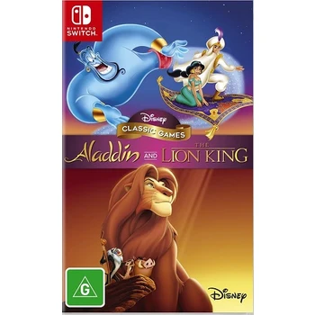 Disney Classic Games Aladdin and The Lion King Nintendo Switch Game