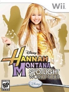 Disney Hannah Montana Spotlight World Tour Nintendo Wii Game