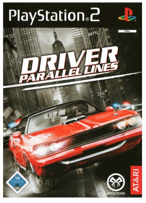 Atari Driver Parallel Lines Refurbished PS2 Playstation 2 Game