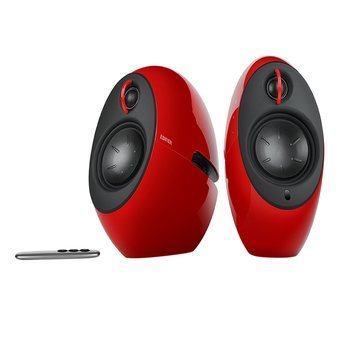 Edifier Luna e25HD 74W Multimedia Speaker System with Bluetooth 5.3 - Gloss White Optical & AUX Inputs - Hi-Res Audio Certified with LDAC - Dual Passi