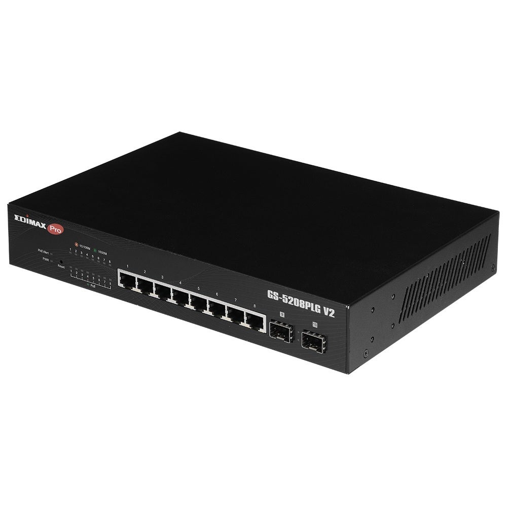 Edimax GS-5208PLG V2 Networking Switch