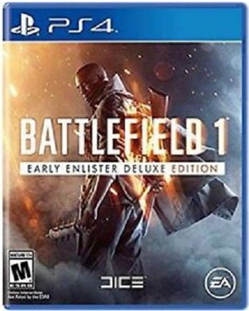 Electronic Arts Battlefield 1 Early Enlister Deluxe Edition PS4 Playstation 4 Game
