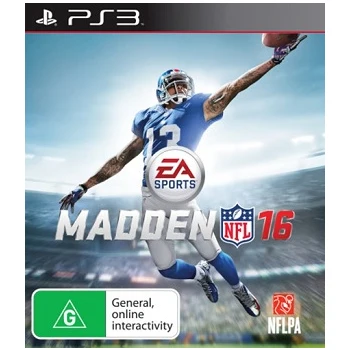 Electronic Arts Madden NFL 16 PS3 Playstation 3 Game