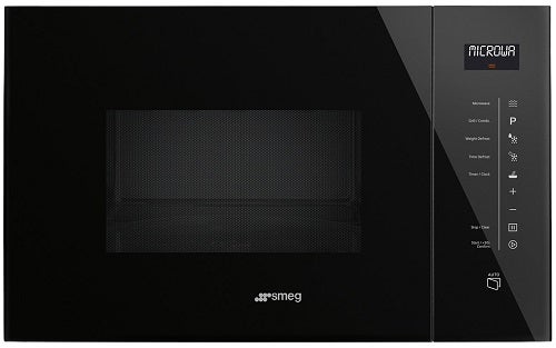 Smeg Linea FMIA125B3 900W 25L Built-In Microwave
