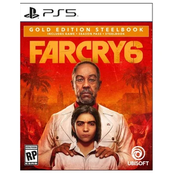 Ubisoft Far Cry 6 Gold SteelBook Edition PS5 PlayStation 5 Game