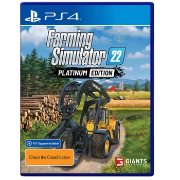 Giants Software Farming Simulator 22 Platinum Edition PS4 Playstation 4 Game